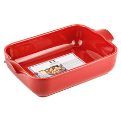 Форма для запекания прямоугольная Esprit de cuisine 25x17 см, 1,1 л, малиновая
