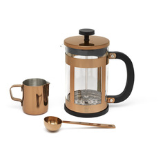Набор для приготовления кофе Leopold Vienna, френч-пресс 800 мл, молочник