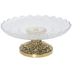 Фруктовница-конфетница Классика Бронза Bogacho