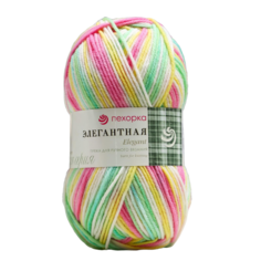 Пряжа Элегантная 100% мериносовая шерсть 250м/100гр (632 М) Пехорка