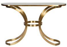 Консоль со стеклянной столешницей под мрамор Размер: 129*85*40 см Garda Decor