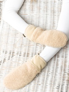 Рукавицы YETY/junior, Размер M (8-10 лет), Цвет бежевые Alwero