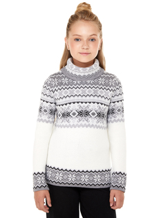 Свитер детский Scandica Voss белый р. 134-140