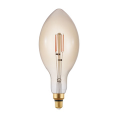 Eglo Светодиодная диммируемая лампа Eglo E27 4W 2200K свеча янтарная 12591