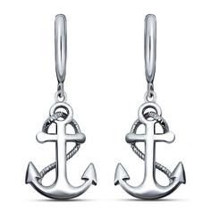 Серьги женские из серебра Silver Wings 22ab-113, без вставки