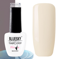 BlueSky, Гель-лак "Nude" #026, 8 мл (слоновая кость)