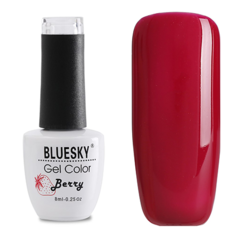 BlueSky, Гель-лак "Berry" #014, 8 мл (красно-бордовый)