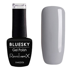 BlueSky, Гель-лак "RevolveriX" #046, 8 мл (голубовато-серый)