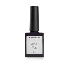 Закрепитель матовый для гель-лака "TNL" Velvet (10 мл.)