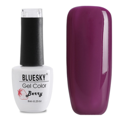 BlueSky, Гель-лак "Berry" #004, 8 мл (сливовый)