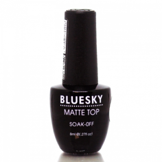 BlueSky, Топ для гель-лака матовый Matte, 8 мл