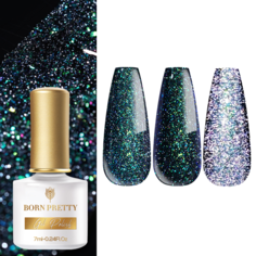 Born Pretty, Гель-лак "Reflective Glitter Flash" RGF-09 53087-09, 7 мл