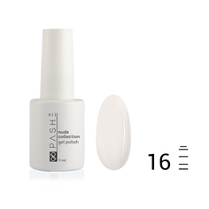 Гель-лак PASHE Nude Collection №16 камуфлирующий дымчато-белый (9 мл.)