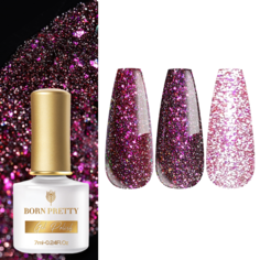 Born Pretty, Гель-лак "Reflective Glitter Flash" RGF-07 53087-07, 7 мл