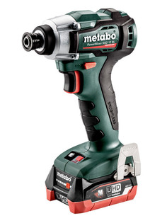 Акк. ударный шуруповерт Metabo PowerMaxx SSD 12 BL 2х4.0 Li-Ion 601115800