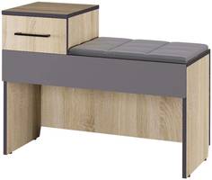 Комплект прихожей Аквилон Эльза 5.2, тумба/ящик , ЛДСП дуб сонома No Brand