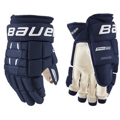 Перчатки хоккейные BAUER Pro Series S21 Sr. р.14 (темно-синие) Бауэр