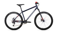 Велосипед Forward Sporting 27.5 X Disc (2021), Темно-серый/черный, 17"