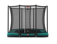 Батут BERG Ultim Favorit InGround 280 Green + Safety Net Comfort