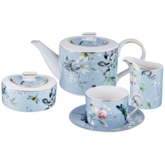 Чайный сервиз с чайником Блоссом Lefard на 6 персон 275-1012