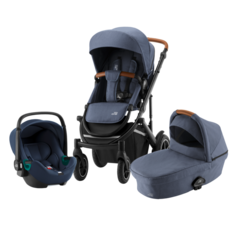 Детская коляска 3 в 1 Britax Roemer Smile III BS3 i-size Indigo Blue
