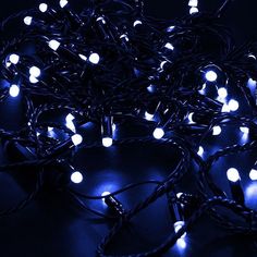 Гирлянда Нить 10м, постоянное свечение, черный ПВХ, 24В, цвет: Белый Neon Night