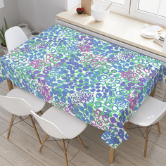 Скатерть прямоугольная на стол JoyArty Пятнистая реальность из оксфорда 120x145 см