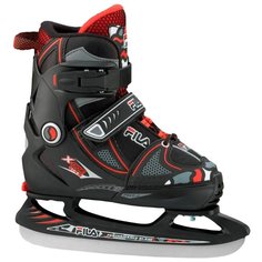 Коньки раздвижные FILA X-One Ice S21 р.35-38 (черно-красный)