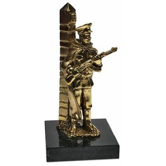 Бронзовая статуэтка "Пограничник" ООО ПСП