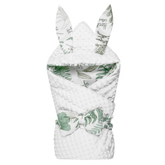 Конверт для новорожденых, детский Amarobaby AB22-60BUNNY цв. зеленый р.