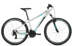 Велосипед FORWARD Apache 27,5 1.2 S-19"-21г. (серый-бирюзовый)