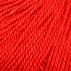 Пряжа Успешная, 100%мерсеризованный хлопок, 220м/50гр, 06-Красный Пехорка