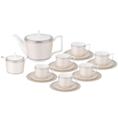 Чайный сервиз с чайником Infinity Lefard на 6 персон 440-249