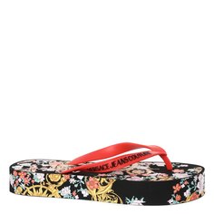 Шлепанцы женские Versace Jeans Couture 72VA3SQ9 красные 35 EU