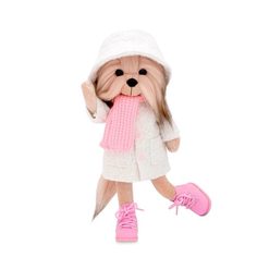 Мягкая игрушка Orange Toys Собачка Lucky Yoyo Модная зима с каркасом LD2/090