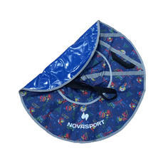 Санки надувные NovaSport 90 см тюбинг без камеры CH030.090 синий/зимние зверюшки