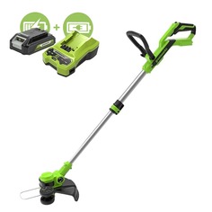 Аккумуляторный садовый триммер Greenworks G24LT30K4 с АКБ 4 А.ч. и ЗУ