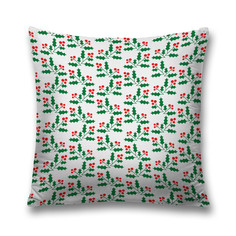 Наволочка декоративная JoyArty Падубовый паттерн чехол на молнии 45х45 см