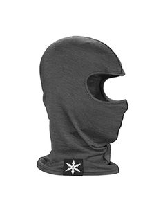Балаклава Airblaster Merino Ninja Face, natural black, One Size