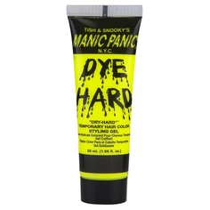 Цветной стайлинг гель для волос MANIC PANIC Dye Hard Electric Banana