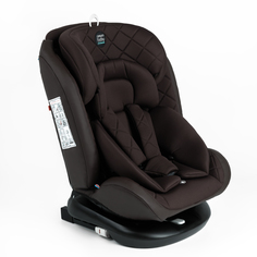 Автокресло Amarobaby Brilliant ISOFIX класс D, группа 0+/1/2/3, коричневый