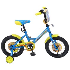 Велосипед детский Симбат Синий Трактор 14", ST14053-GT
