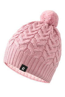 Шапка детская Reima 5300099A зеленый/розовый, 56