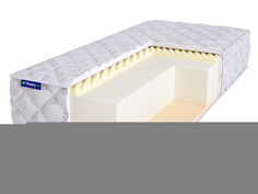 Ортопедический матрас Beautyson Roll Foam 21 Massage Latex беспружинный без клея, высота 1