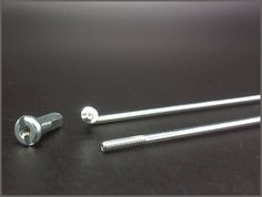 Спицы оцинкованные 2,0мм 14GX255мм с ниппелями 1/2", 144 шт. TBS