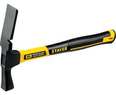 Молоток каменщика STAYER Hercules с фиберглассовой рукояткой, 600 г