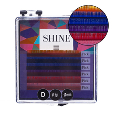 Мини-палетки SHINE палитра "тип 3", 6 лент C 0,10 10 mm