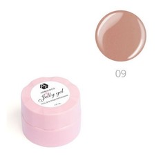 Гель-желе для моделирования ногтей ADRICOCO №09 камуфлирующий какао (10 мл.)