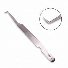 Пинцет SHINE (Шайн) (Японская сталь), Elegant L-образный