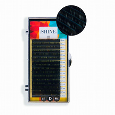 Колорированные elSHINE (коричнево-черные), 16 лент C 0.10 8-13 mm